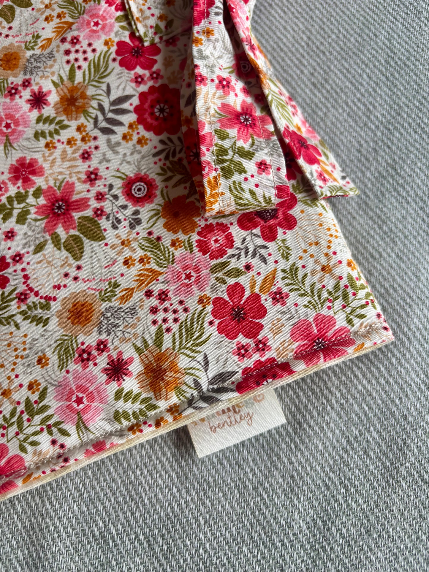 Nappy Wallet - Summer Florals Yellow Gingham