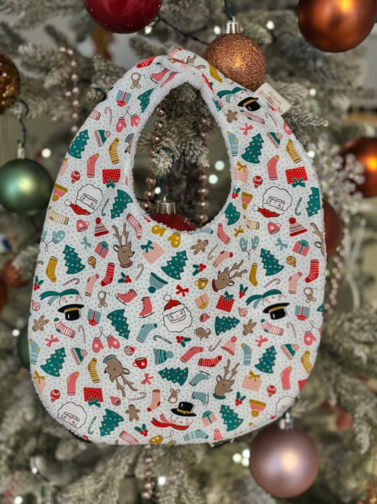 Mini Christmas Bib | Bib, Teething Ring , Giftset