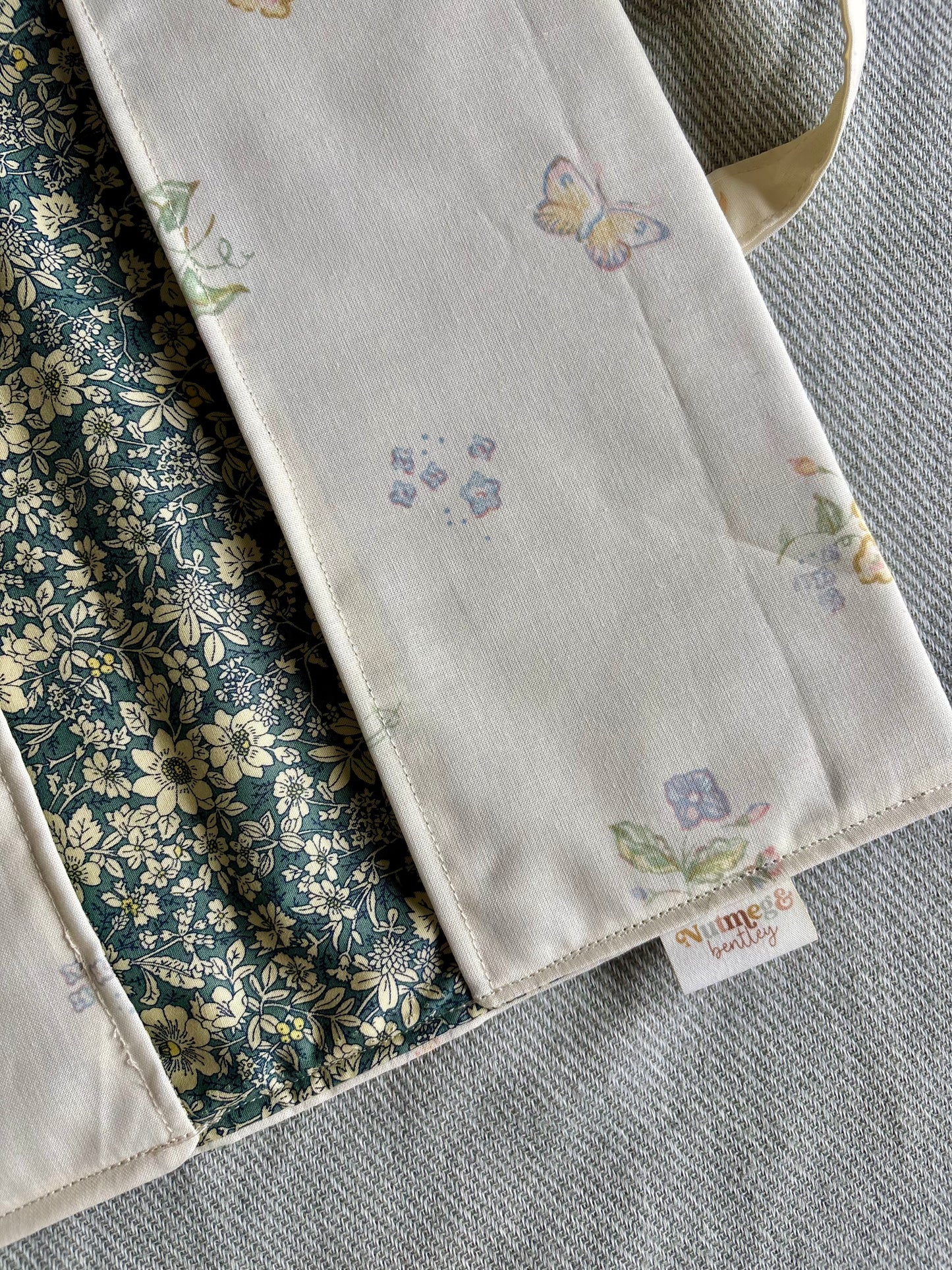 Nappy Wallet - Baby Butterfly Floral