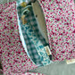 Nappy Wallet - Magenta Floral Teal Gingham