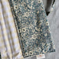 Nappy Wallet - Teal Floral Yellow Gingham