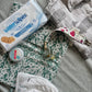 Nappy Wallet - Green Florals
