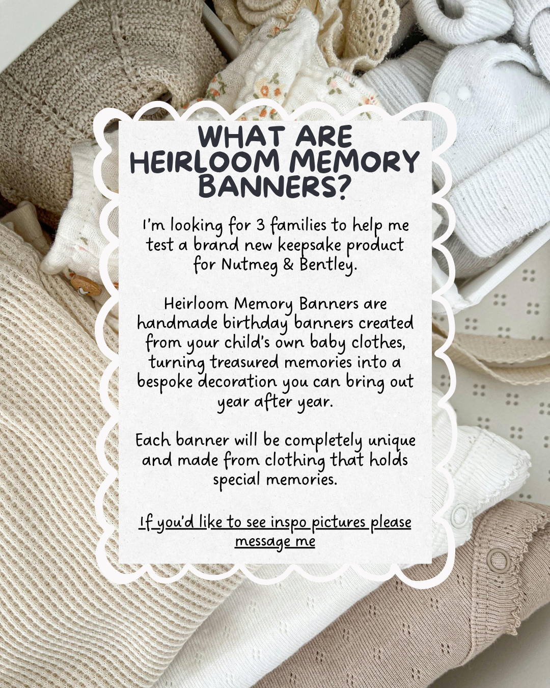 TESTER SPOT Heirloom Memory Banner