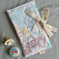 Nappy Wallet - Safari Yellow Gingham