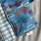 Nappy Wallet - Cactus Teal Gingham