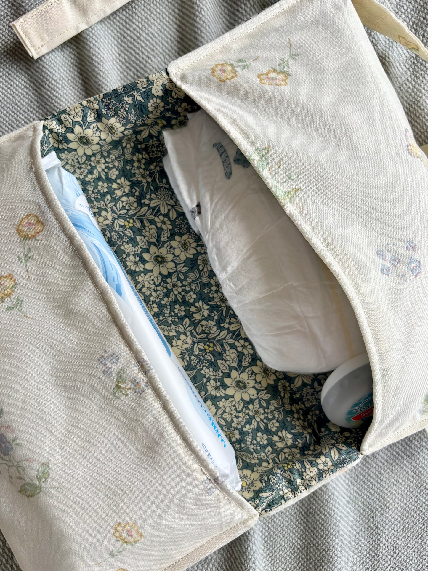 Nappy Wallet - Baby Butterfly Floral