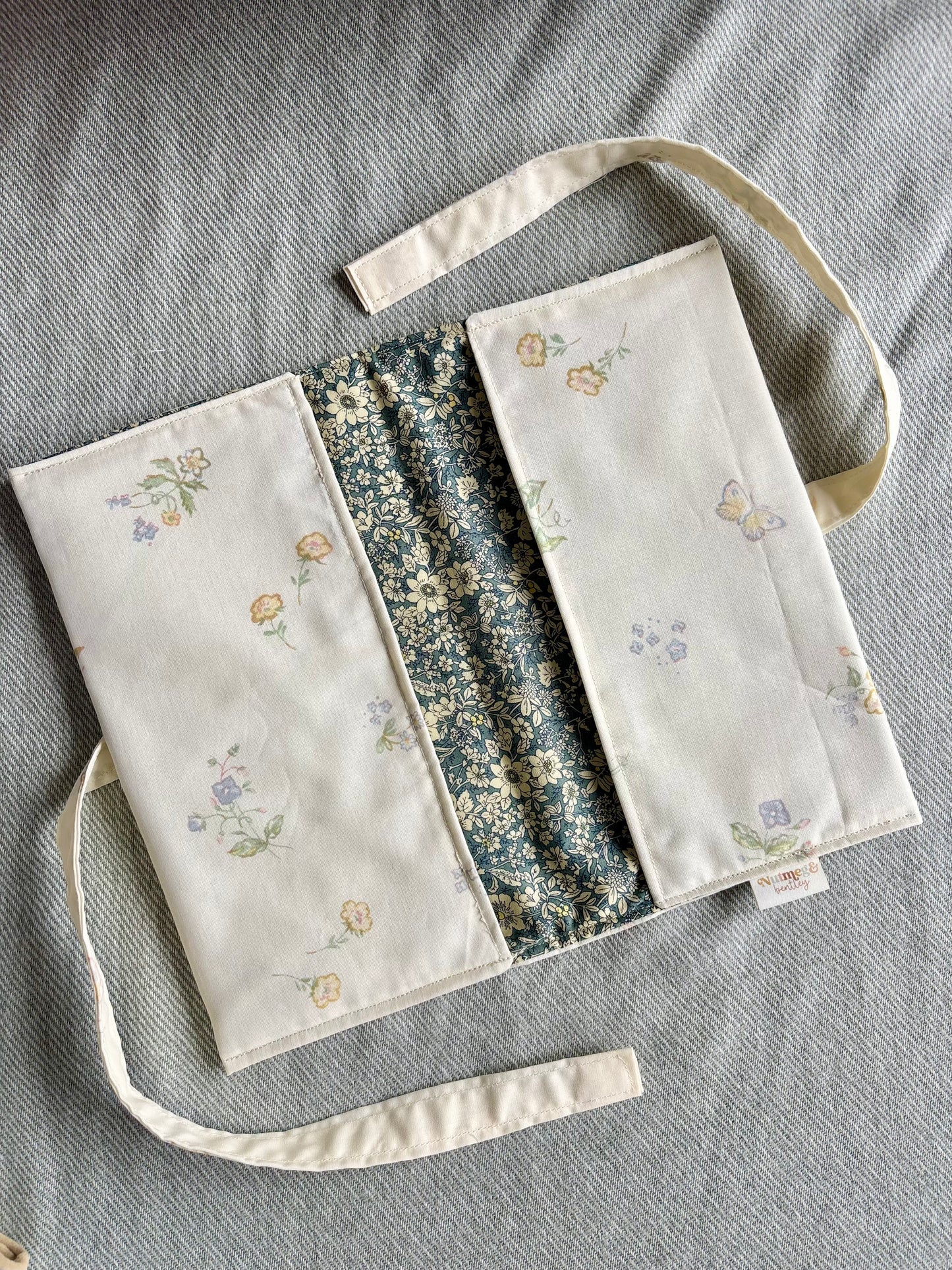 Nappy Wallet - Baby Butterfly Floral