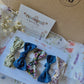 Midnight Handmade Set of 5 Girls Hair Clips