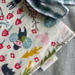 Nappy Wallet - Fairy Tale Teal Gingham
