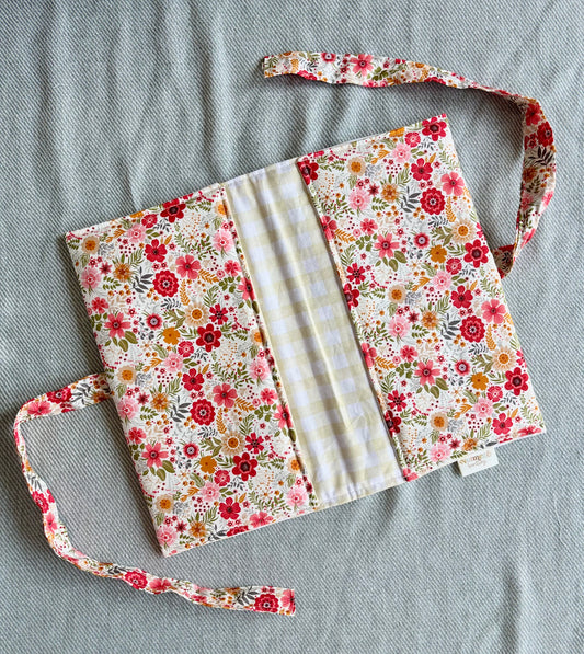 Nappy Wallet - Summer Florals Yellow Gingham