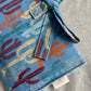 Nappy Wallet - Cactus Teal Gingham