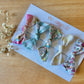 Pastel Handmade Set of 5 Girls Hair Clips