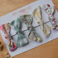 Pastel Handmade Set of 5 Girls Hair Clips