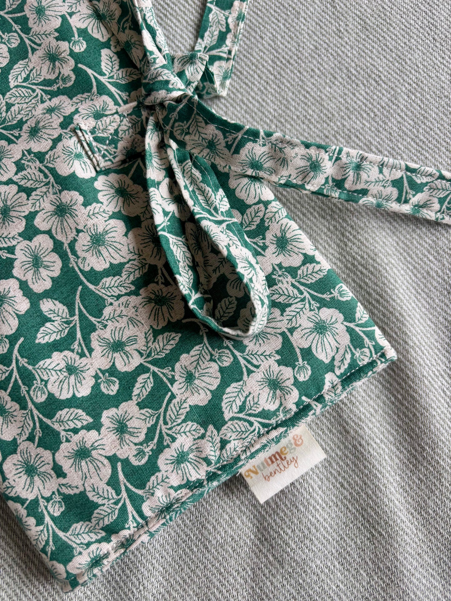 Nappy Wallet - Green Florals