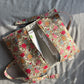 Nappy Wallet - Summer Floral Sage Pinstripe
