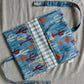 Nappy Wallet - Cactus Teal Gingham