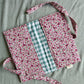 Nappy Wallet - Magenta Floral Teal Gingham