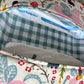 Nappy Wallet - Fairy Tale Teal Gingham
