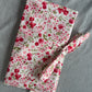 Nappy Wallet - Pink and Red Floral Picnic