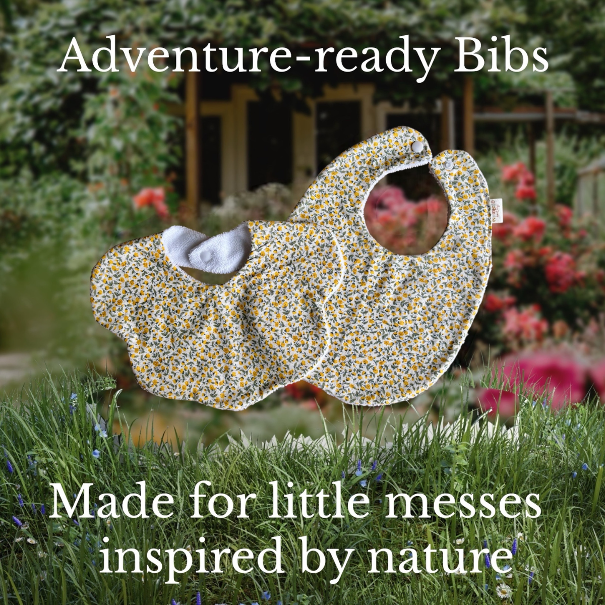 Buttercup Bib, Dummy Clip, Teething Ring