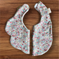 Pastel Florals Bib, Dummy Clip, Teething Ring