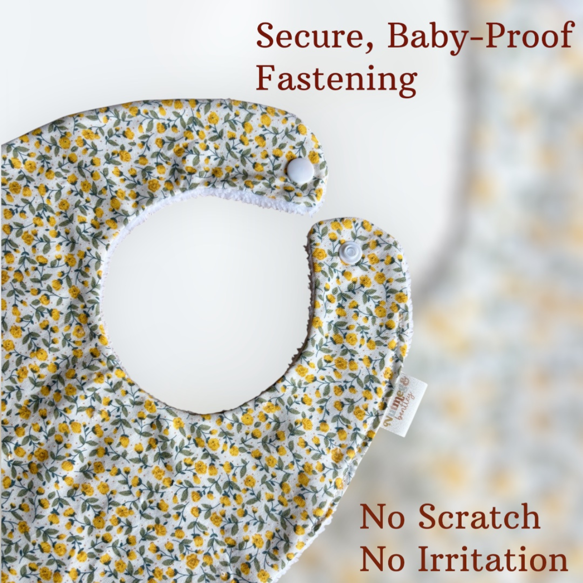 Buttercup Bib, Dummy Clip, Teething Ring