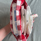 Nappy Wallet - Pink and Red Floral Picnic