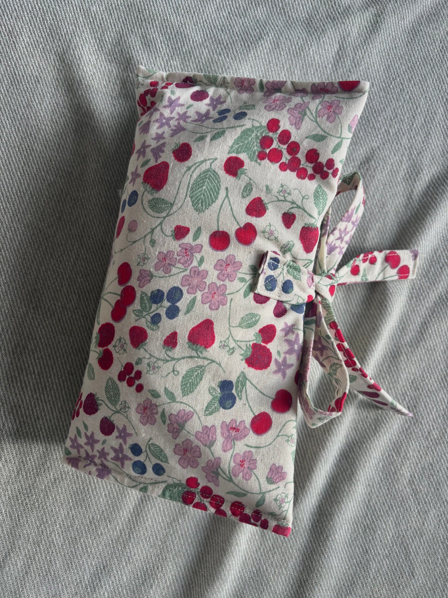 Nappy Wallet - Berry Harvest Gingham