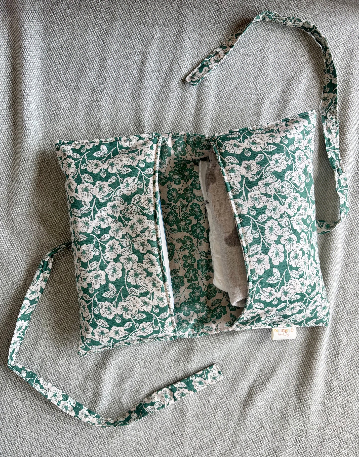 Nappy Wallet - Green Florals