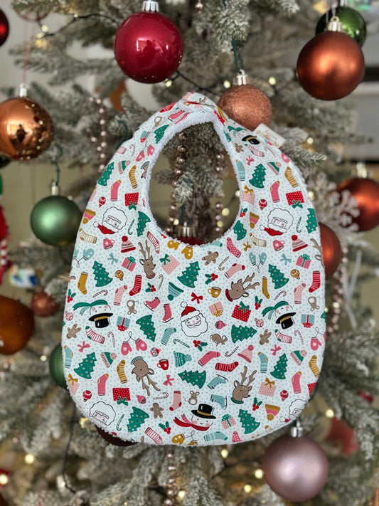 Mini Christmas Bib | Bib, Teething Ring , Giftset