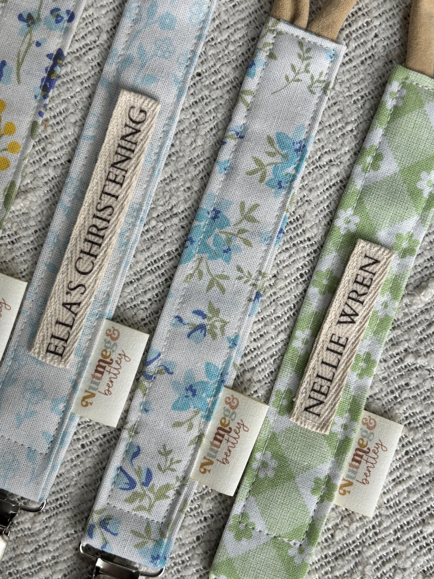 Personalised Dummy Clip – Handmade, Safe & Timeless Gifts Baby Keepsake