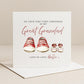 Personalised Great Grandad First Christmas Card